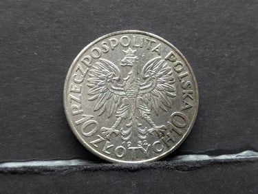 1932 Poland 2 Silver Zlotych