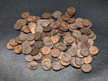 1 Lb. of 1981 & Earlier Copper Lincoln Cents