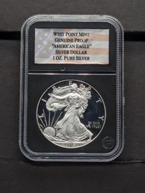 2015-W PROOF American Silver Eagle - Guaranteed Genuine PCS Stamps & Coins