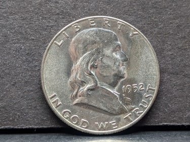 1952-D Franklin Silver Half Dollar **GEM BU**