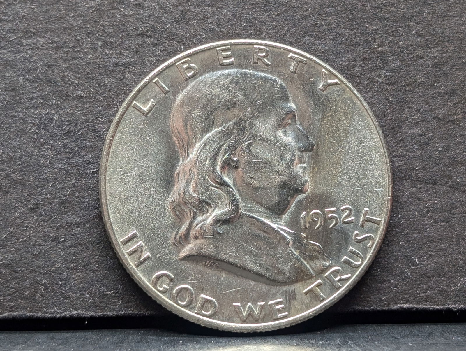 1952-D Franklin Silver Half Dollar **GEM BU** (1 of 2)