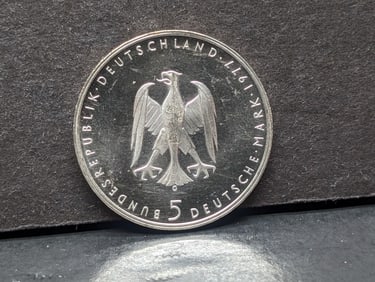 1977-G Germany 5 Silver Marks