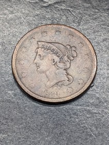 1839 Coronet Head Large Cent