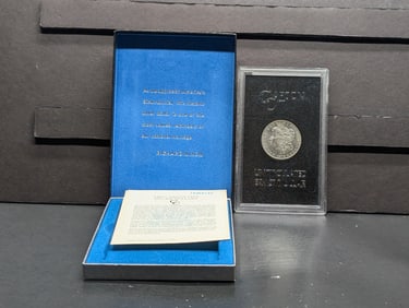 1878-Carson City Morgan Silver Dollar - Uncirculated in OGP w/ COA - GSA Box