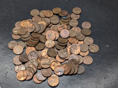 1 Lb. of 1981 & Earlier Copper Lincoln Cents