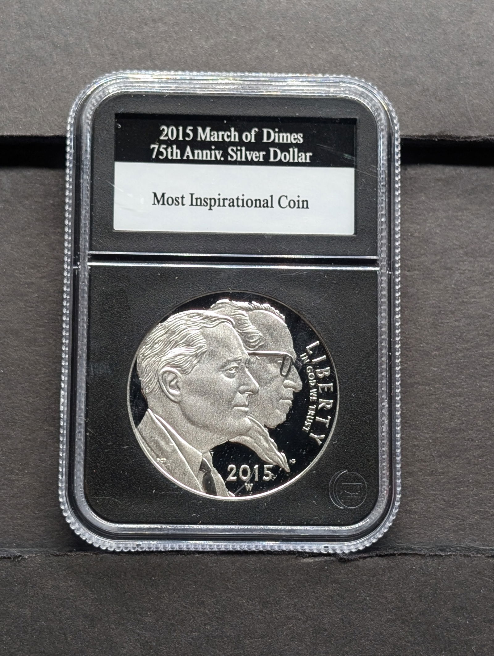 2015-W PROOF March of Dimes 75th Anniv. Commemorative Silver Dollar - PCS Stamps & Coins GUARANTEED (1 of 3)