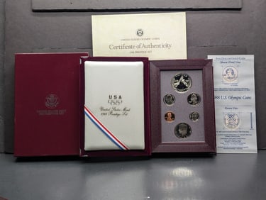 1988-S U.S. Mint Prestige Set in OGP w/ COA - Olympic & Liberty Torches