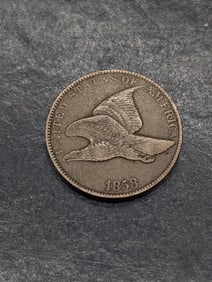 **VF/XF** 1858 Flying Eagle Cent