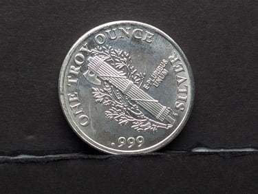 1 Oz. .999 FINE SILVER Mercury Dime Designed Round