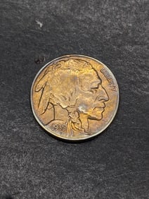 1935-S Indian Head Buffalo Nickel **TONED BU**