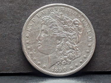 1890-S Morgan Silver Dollar