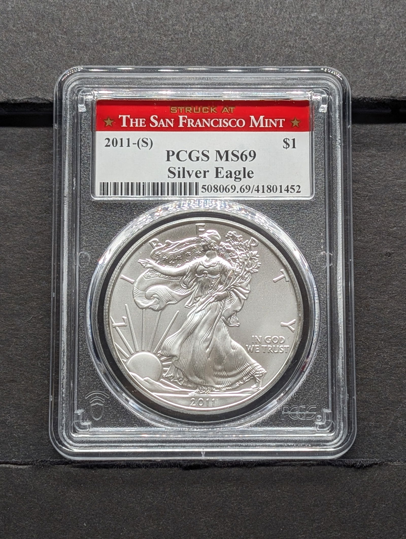 2011(S) American Silver Eagle - PCGS MS69 (1 of 3)