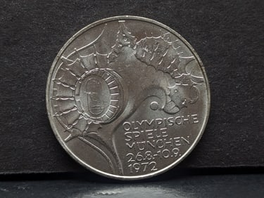 1972-D Germany 10 Silver Marks