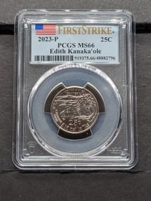 2023-P Edith Kanaka'ole Quarter - PCGS MS66 *First Strike*