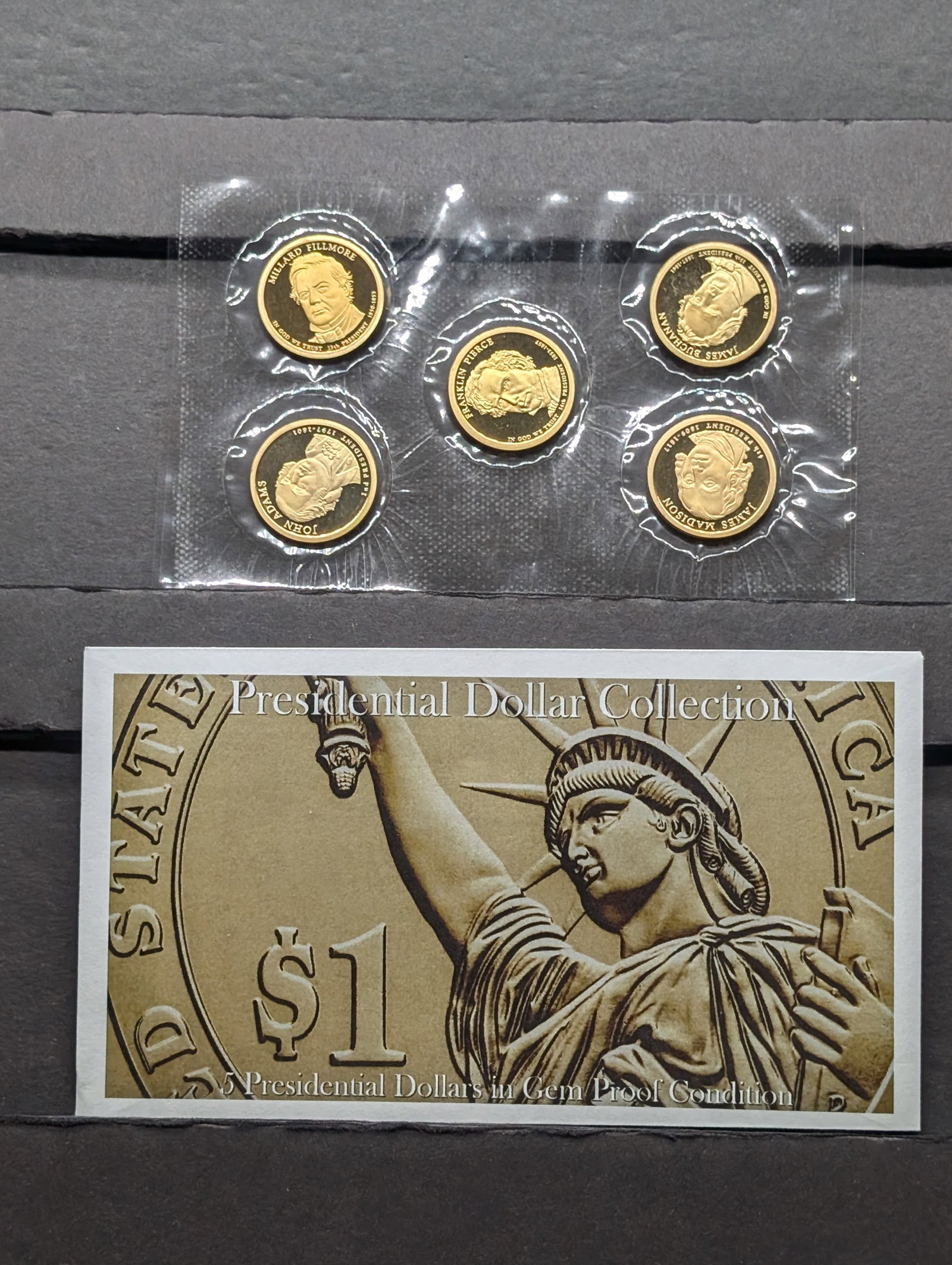 Presidential Dollar Collection in Gem Proof Condition: Presidential Dollar Collection in Gem Proof Condition