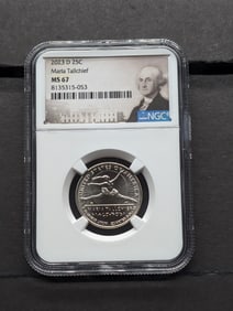 2023-D Maria Tallchief Quarter - NGC MS67