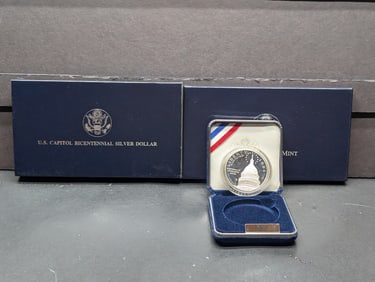 1994-S PROOF U.S. Capitol Commemorative Silver Dollar in OGP