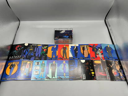 1993 Topps Batman The Animated Series Complete Set: 1993 Topps Batman The Animated Series Complete Set