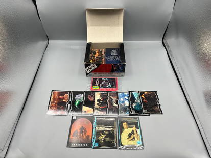 2007 Topps Star Wars 30th Anniversary Opened Wax Box W/ Base Cards, Inserts, Parallels - 1 Stamped: 2007 Topps Star Wars 30th Anniversary Opened Wax Box W/ Base Cards, Inserts, Parallels - 1 Stamped Buyback Original