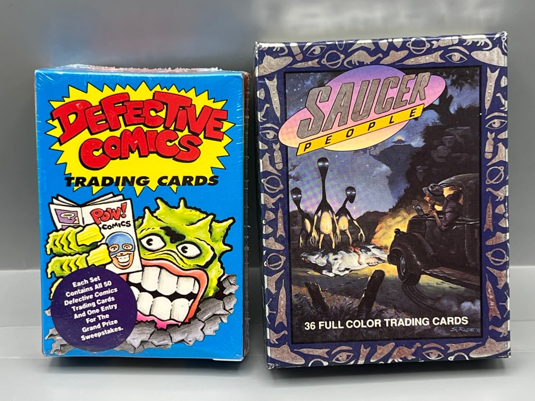 1992 Kitchen Sink Press Saucer People Complete Set & 1993 Active Marketing Defective Comics Factory (1 of 2)