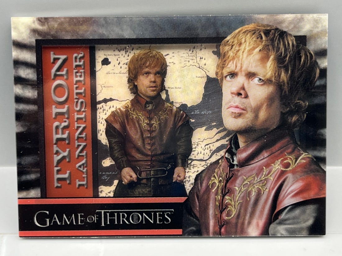 2012 Rittenhouse Game of Thrones Tyrion Lannister Shadowbox Insert - 1:48 Packs: 2012 Rittenhouse Game of Thrones Tyrion Lannister Shadowbox Insert - 1:48 Packs