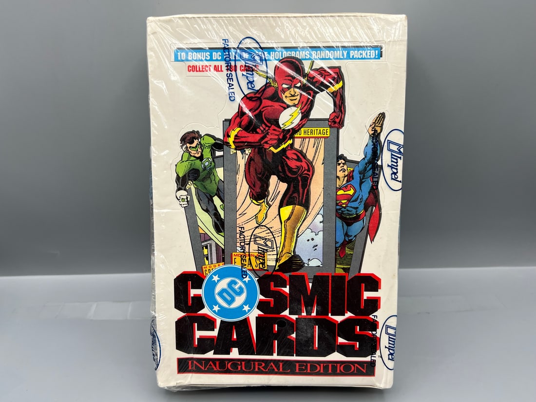 1991 Impel DC Cosmic Cards Factory Sealed Wax Box (1 of 3)