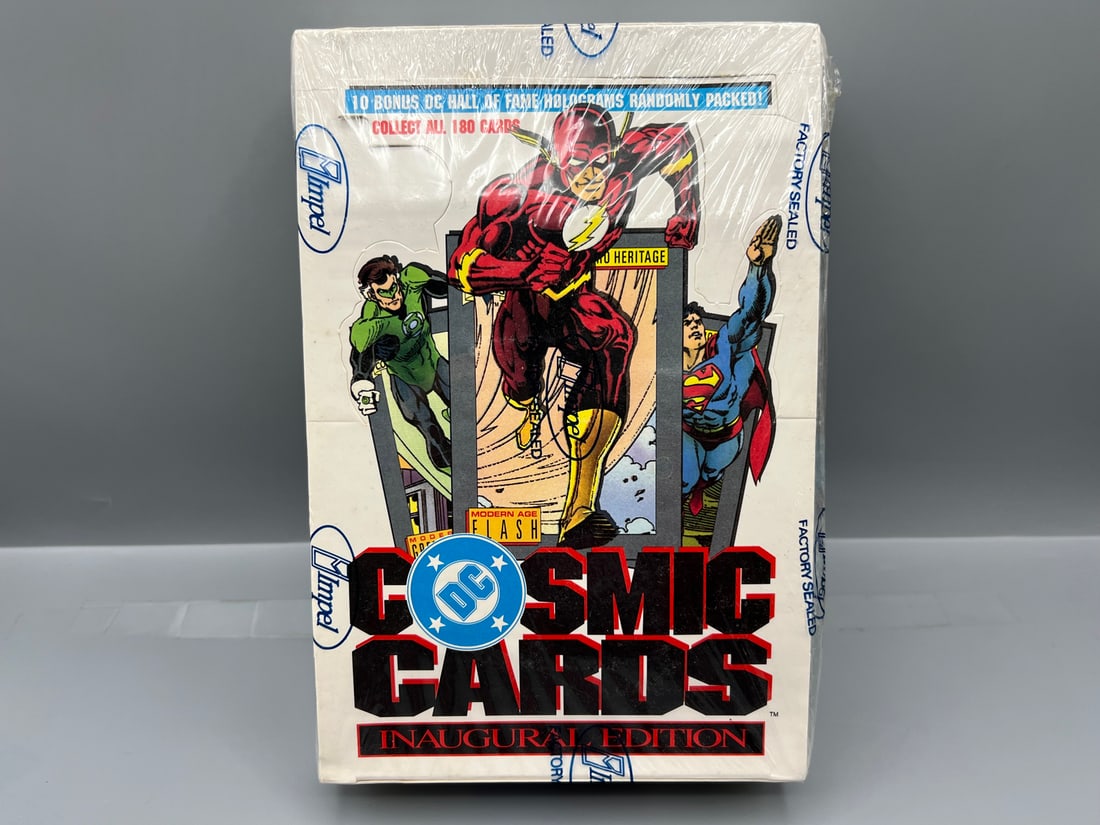 1991 Impel DC Cosmic Cards Factory Sealed Wax Box (1 of 2)