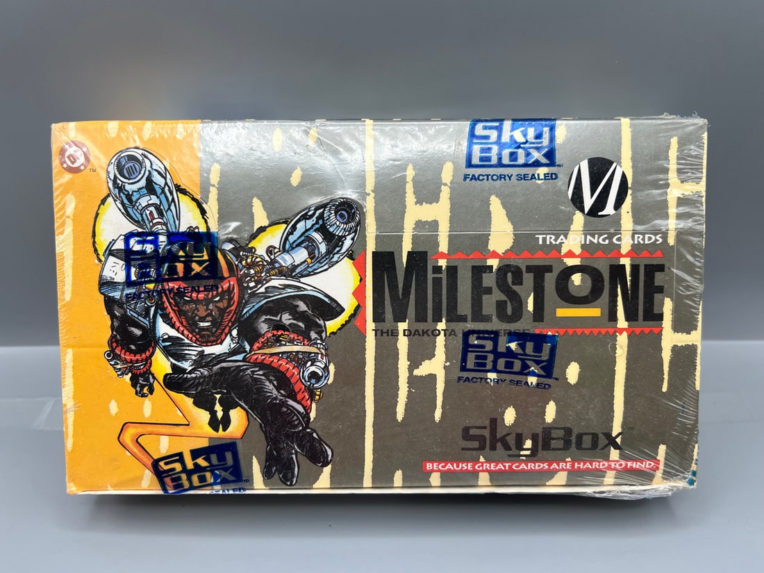 1993 Skybox Milestone The Dakota Universe Factory Sealed Wax Box: 1993 Skybox Milestone The Dakota Universe Factory Sealed Wax Box