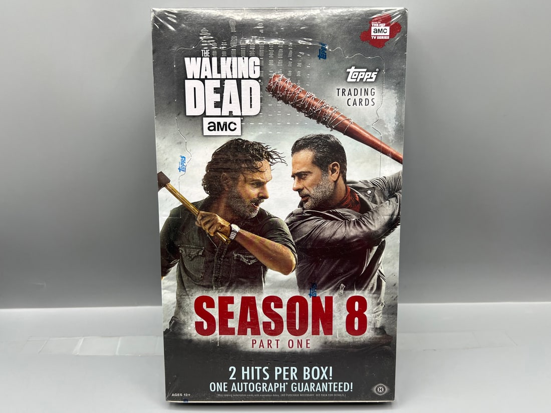2018 Topps The Walking Dead Season 8 Part One Factory Sealed Hobby Box (1 of 2)