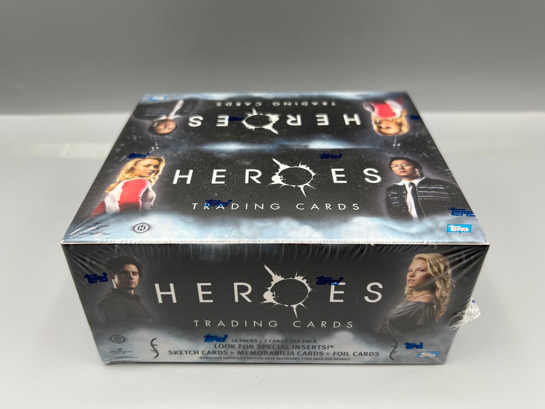 2007 Topps Heroes TV Show Factory Sealed Hobby Box: 2007 Topps Heroes TV Show Factory Sealed Hobby Box
