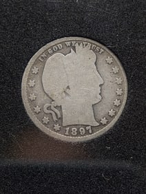 1897 Barber Quarter
