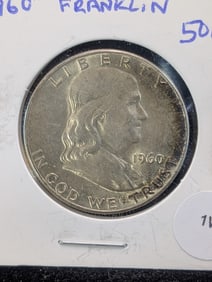 1960 Franklin Half Dollar