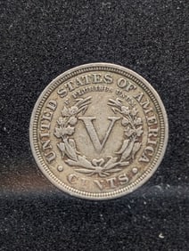 1912 V Nickel, Full Liberty, Super Reverse