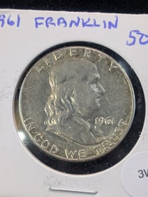 1961 Franklin Half Dollar