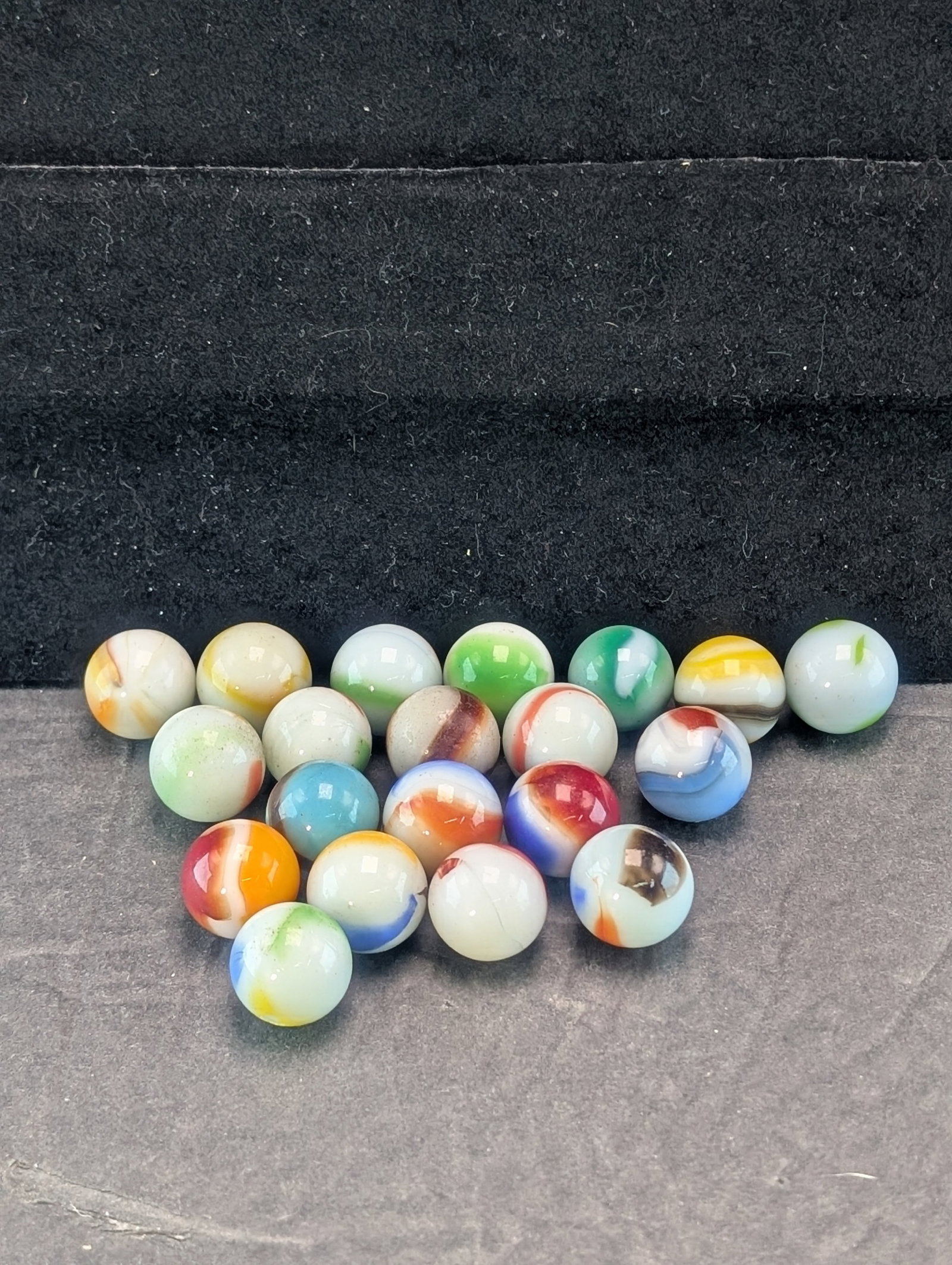 Twenty Assorted Small Marbles: Twenty Assorted Small Marbles