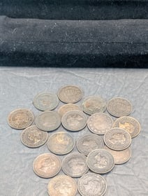 20 Canada Large Cents. All Before 1902.