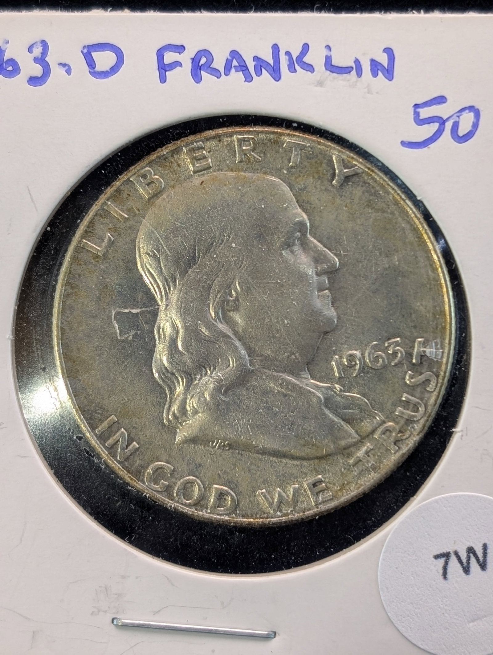 1963-D Franklin Half Dollar: 1963-D Franklin Half Dollar