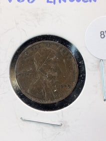 1909 VDB Lincoln Wheat Cent