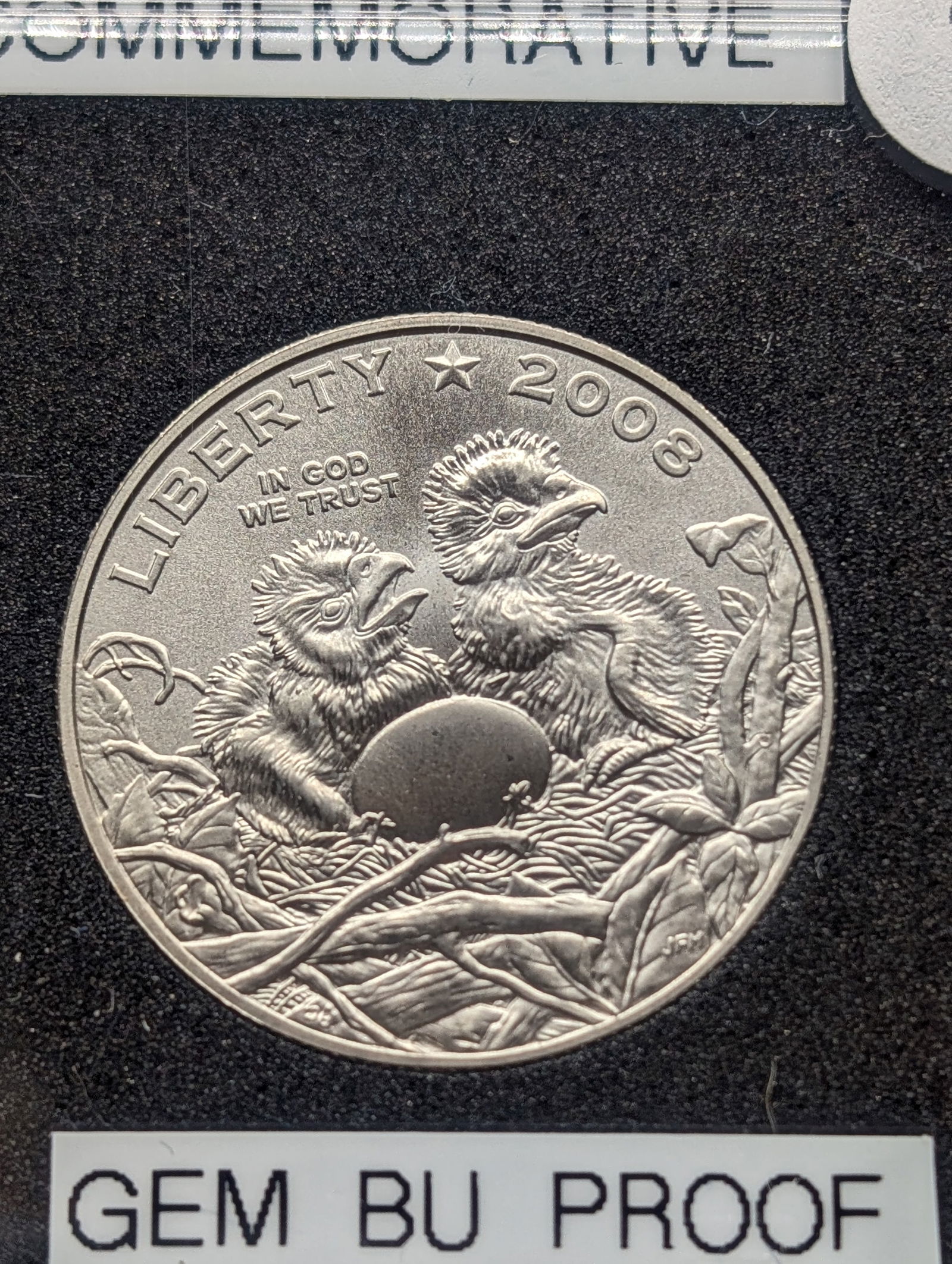 2008-S Bald Eagle, Recovery Half Dollar, Commemorative, BU-GEM PROOF (1 of 3)