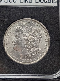 1883- O Morgan, MS-60 Like
