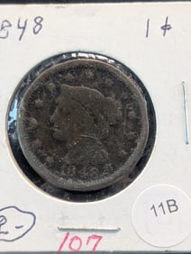 1848 Large Cent