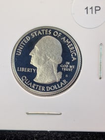 2010-S 90% Silver Proof ATB Quarter Mount Hood National Park (OR)