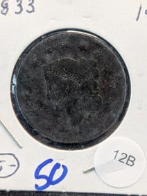 1833 Large Cent