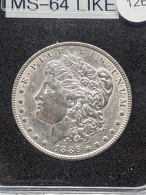 1886 Morgan, MS-64 Like