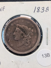 1838 Large Cent