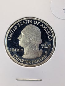 2010-S 90% Silver Proof ATB Quarter Yosemite National Park (CA)