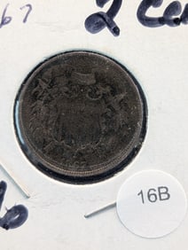 1867 2 Cent Piece