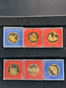 Lot Of British Souvenir Medals. Nicely Made.