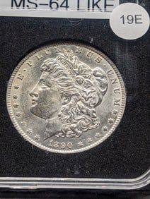 1890 Morgan, MS-64 Like