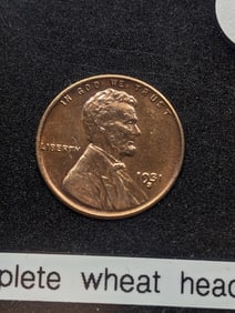 1931-S Wheat, MS-63 Like, Complete Wheat Heads, RARE DATE